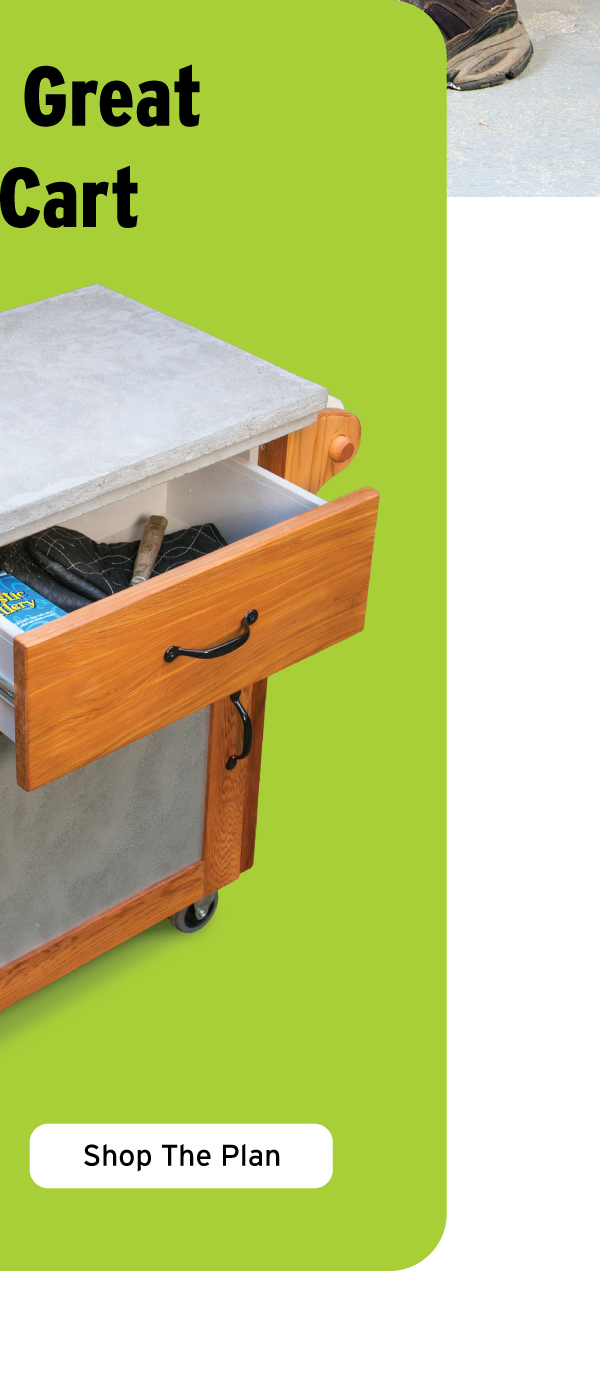 Woodcraft Magazine Build a Great Grill Cart Downloadable Plan