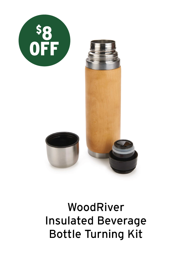 WoodRiver Insulated Beverage Bottle Turning Kit