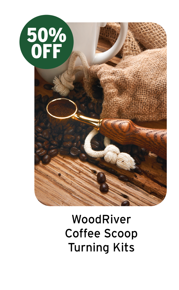 Woodriver Coffee scoop Turning Kit