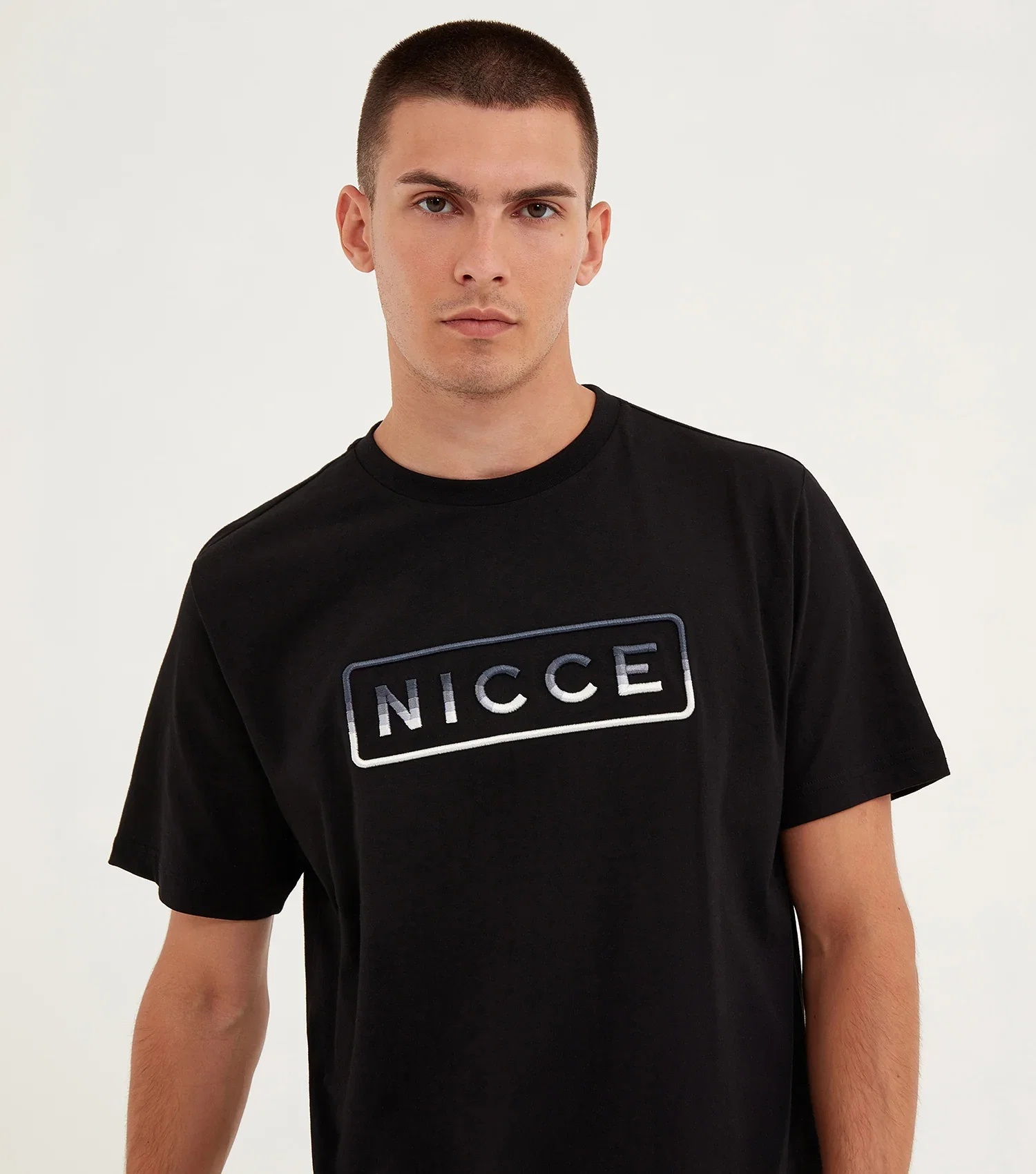 Image of NICCE Mens Powell T-Shirt | Black