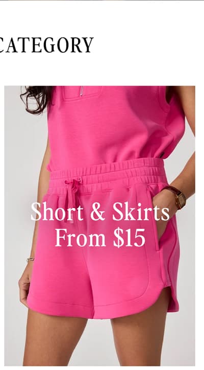 Women's Shorts & Skirts 