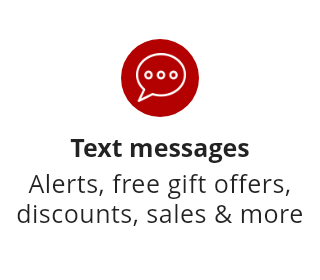 FREE Next-Business-Day Shipping - On qualifying $45 Order | Get alerts, sales and more through text