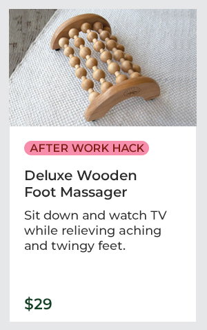 Deluxe Wooden Foot Massager