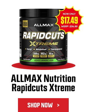 Buy ALLMAX Nutrition Rapidcuts Xtreme Powder