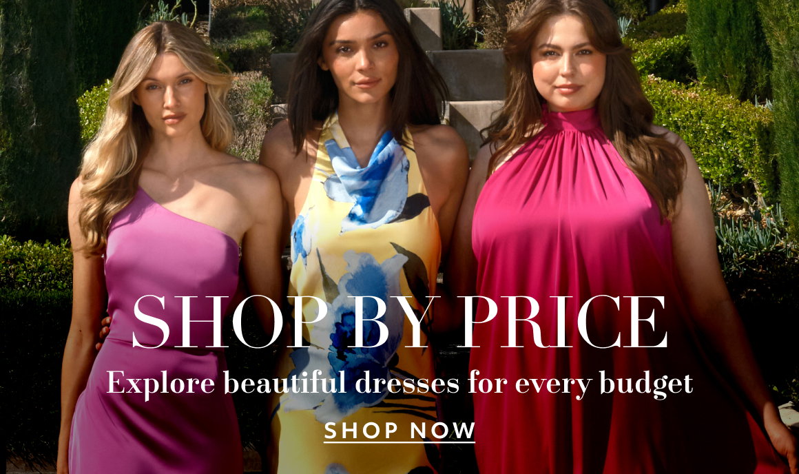 Shop by Price Explore beautiful dresses for every budget SHOP now