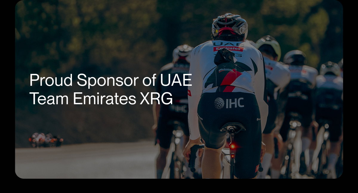 Proud Sponsor of UAE Team Emirates XRG