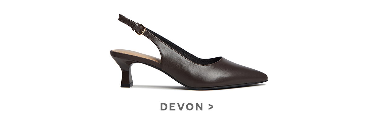 Devon Slingback Kitten Heel