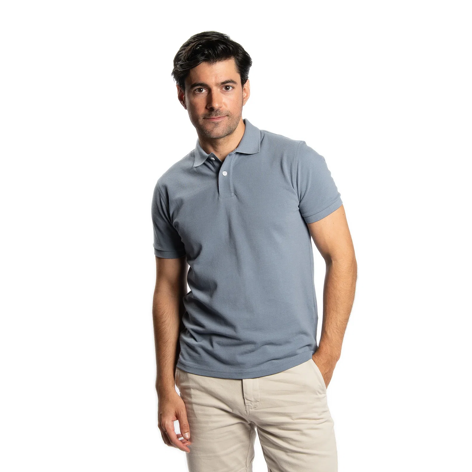 Image of Classic Polo Shirt - Slate