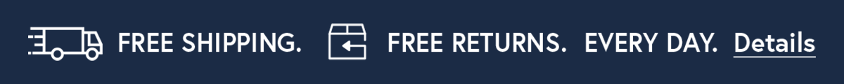 Free Shipping & Returns