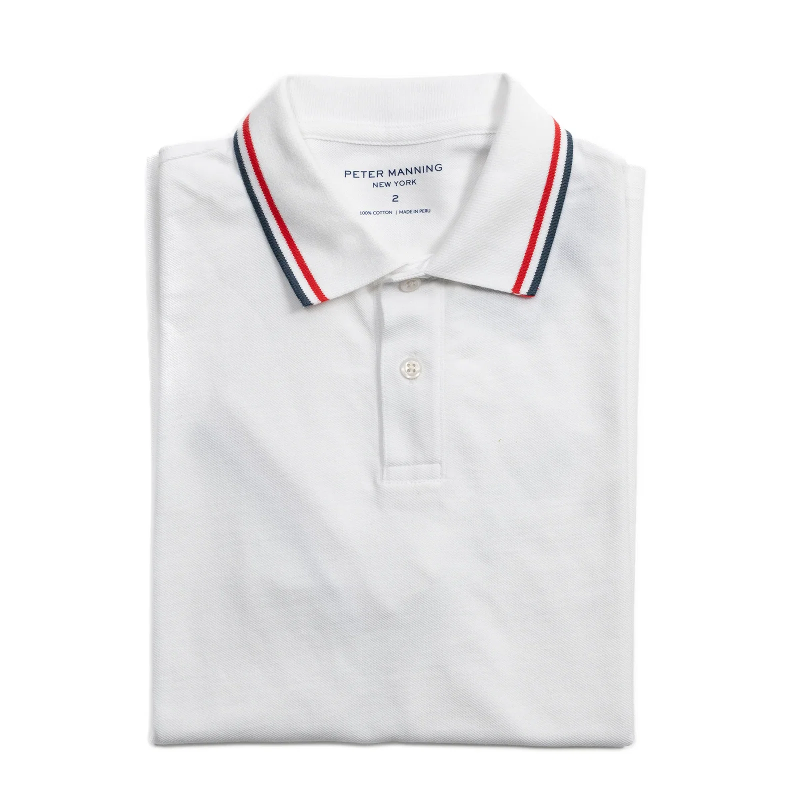 Image of Classic Polo Shirt - White Tipped