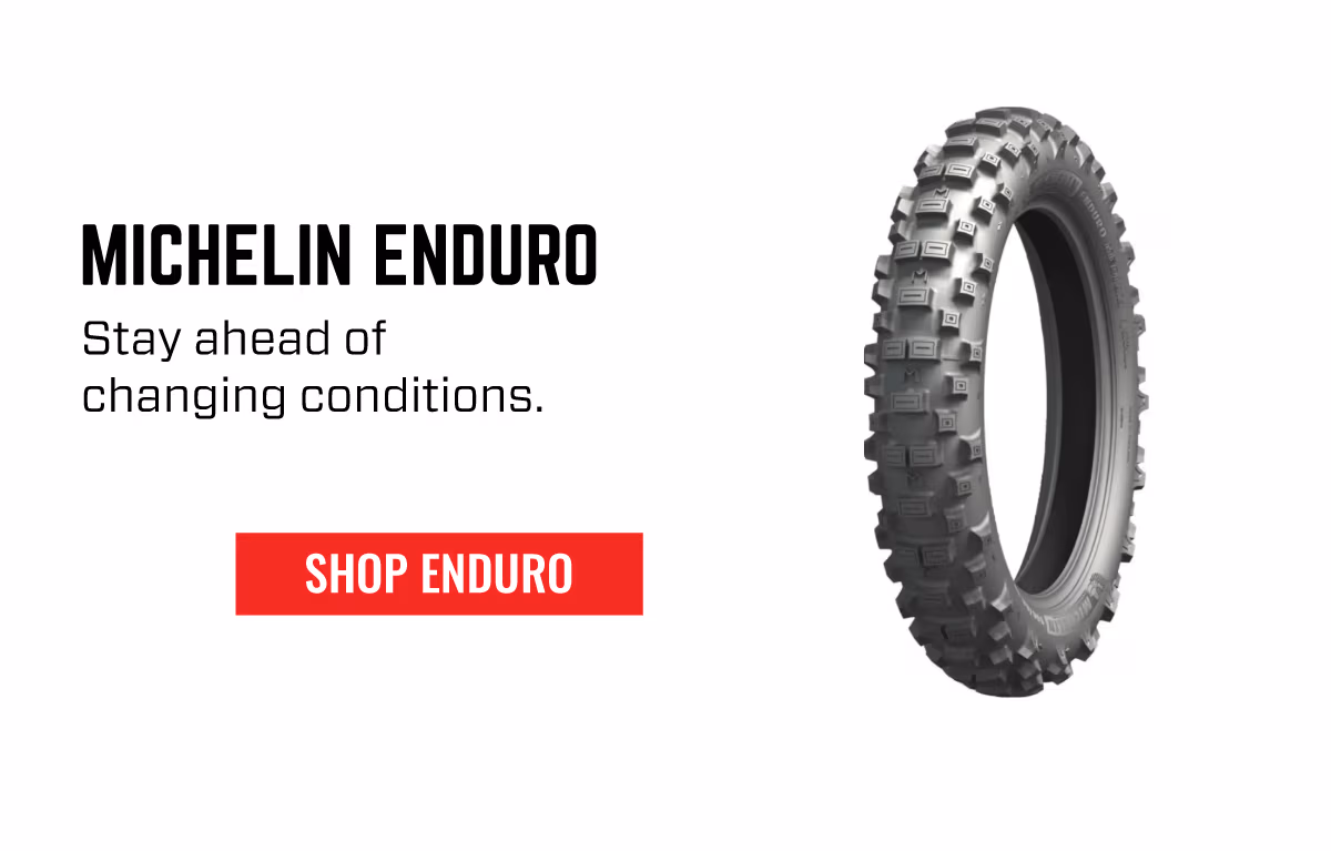 MICHELIN ENDURO | STAY AHEAD OF CHANGING CONDITIONS | SHOP ENDURO