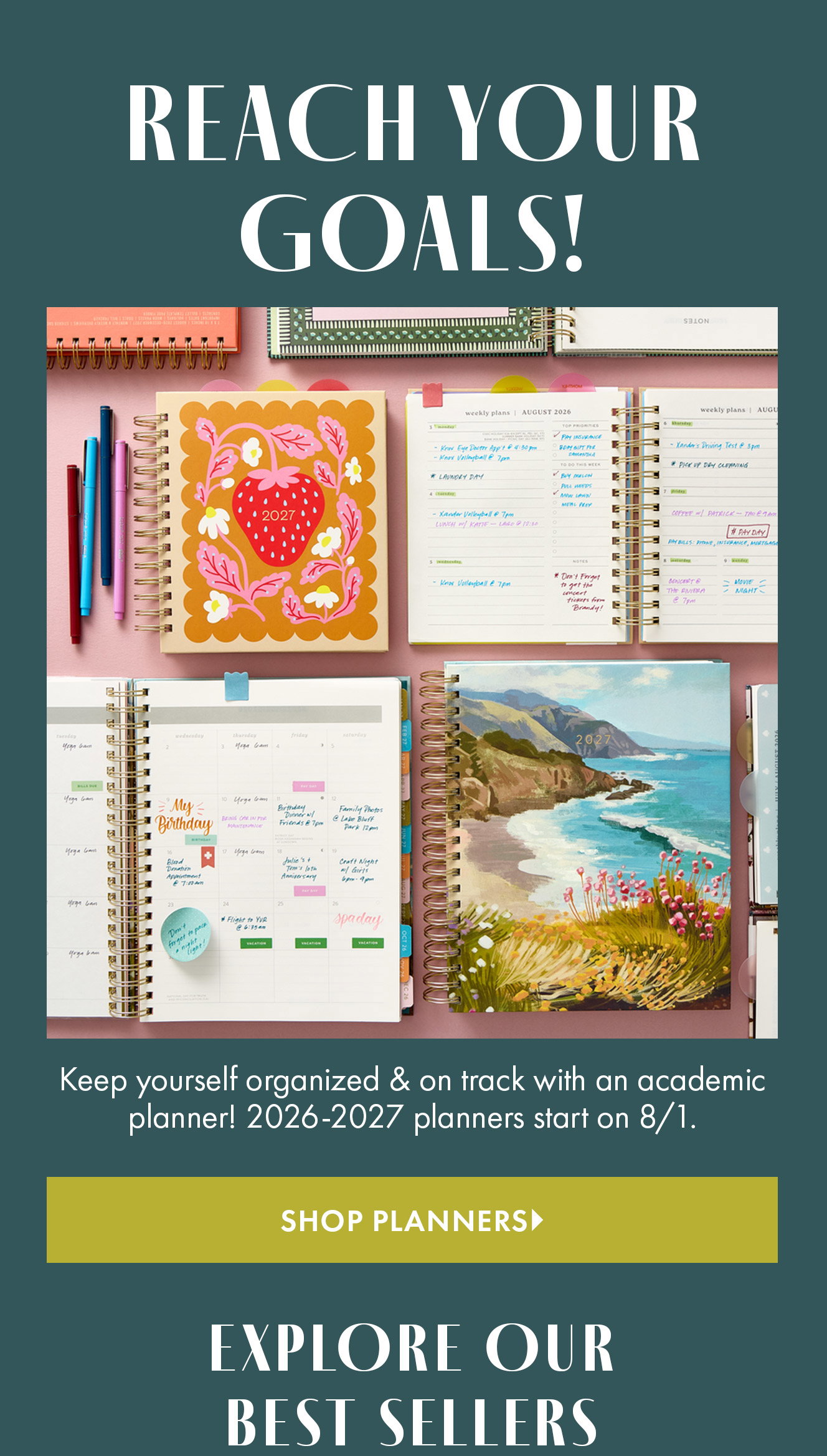2026-2027 Planners