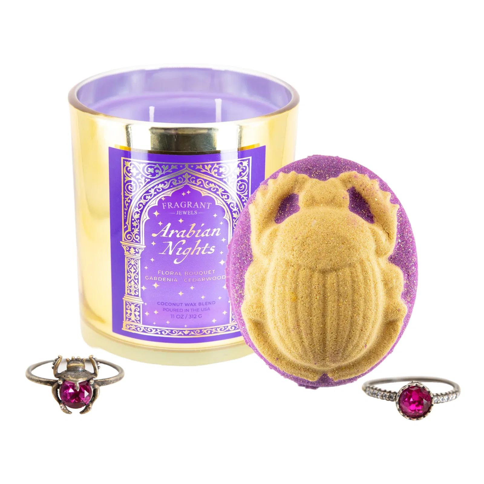 Arabian Nights - Candle and Bath Bomb Set - Subscription Box