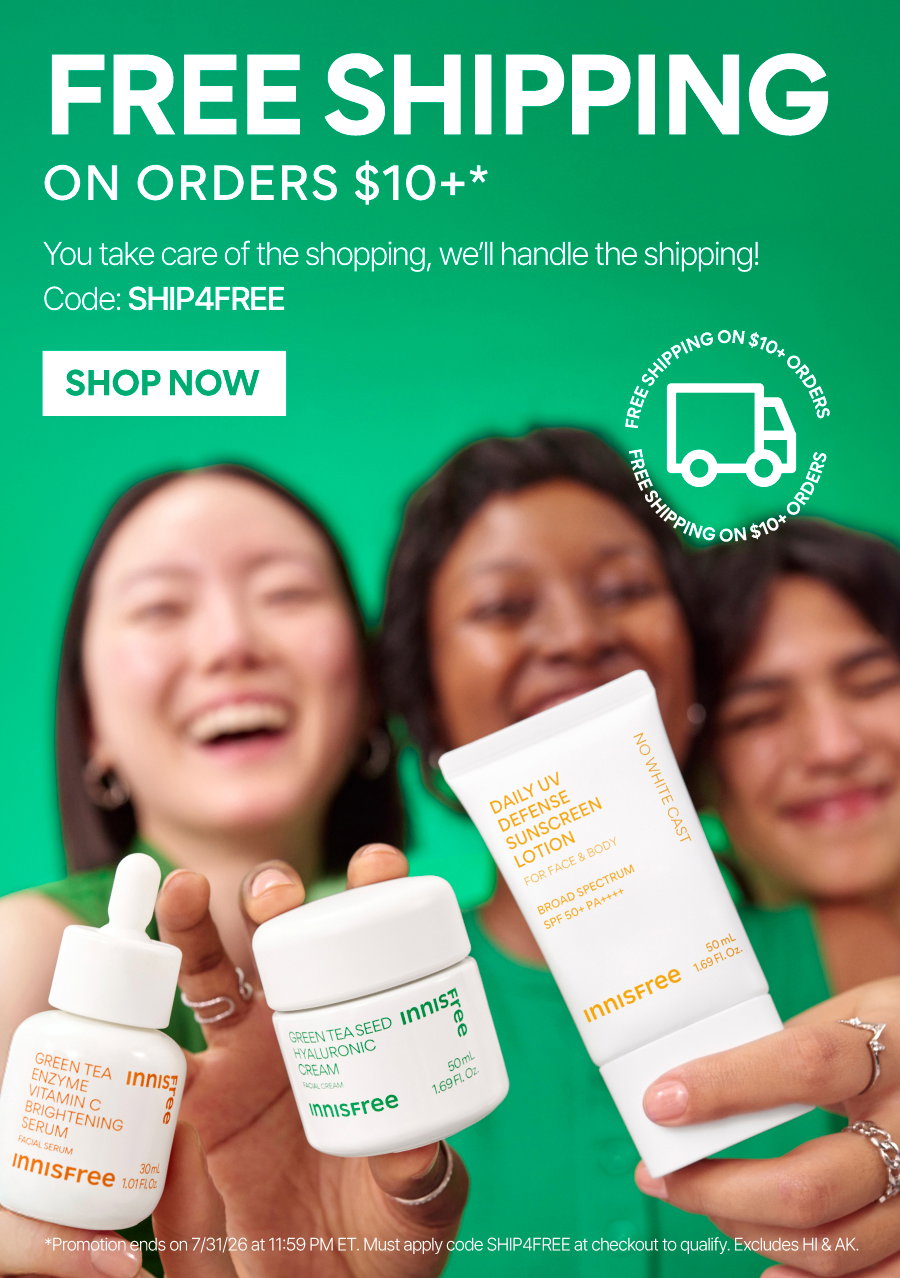 FREE SHIPPING ON ORDERS $10+ WITH CODE SHIP4FREE