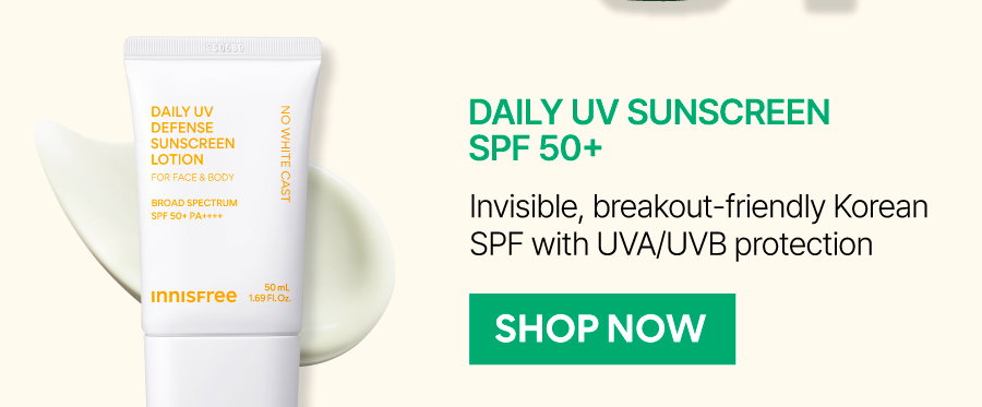 DAILY UV SUNSCREEN SPF 50