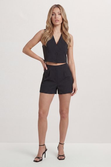 Tailored Pinstripe Short