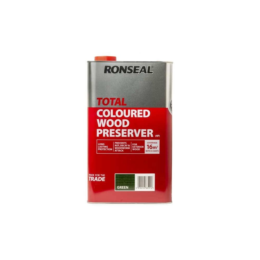 Image of Ronseal Total Wood Preserver 5Ltr