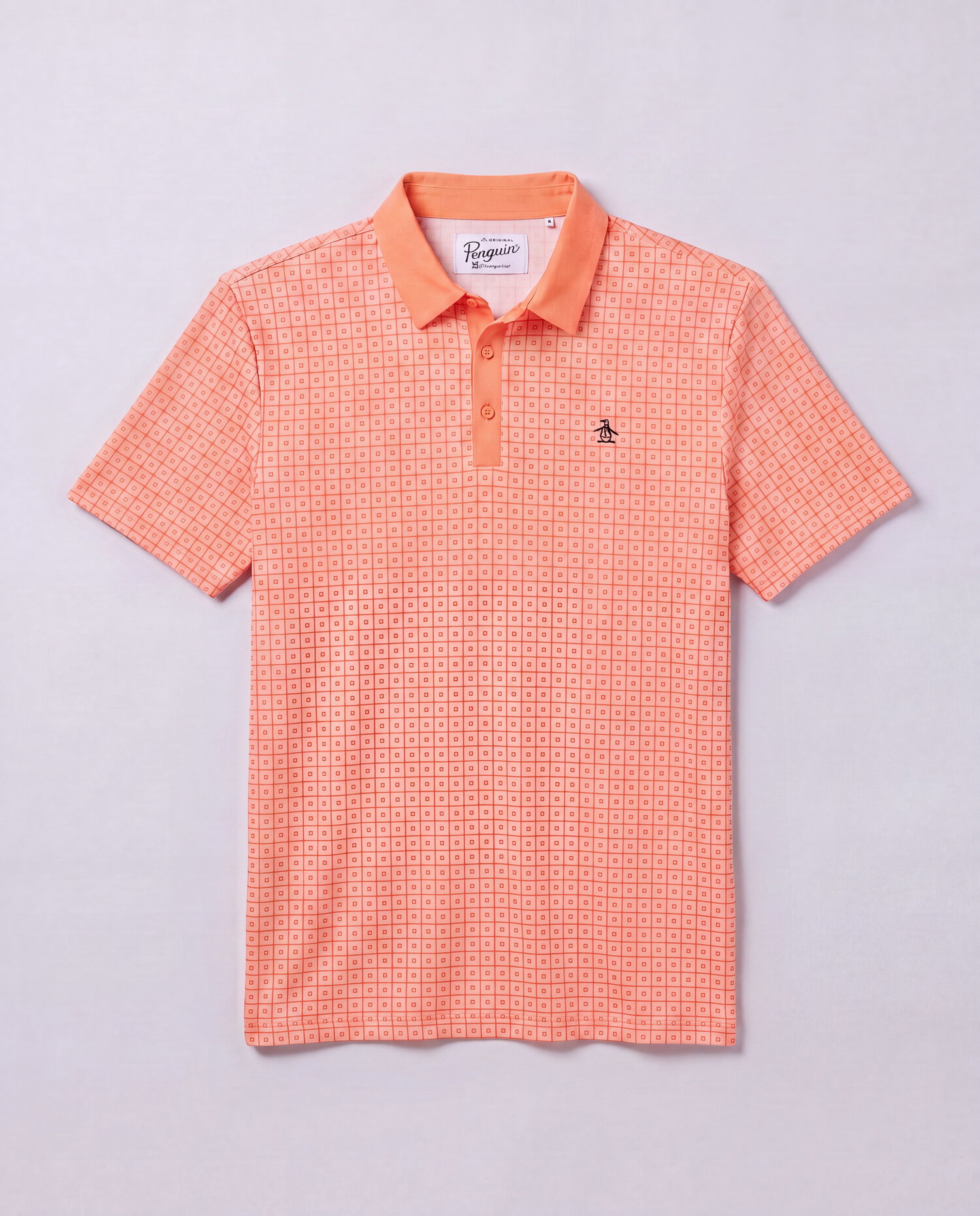 Shop Windowpane Print Golf Polo Shop Windowpane Print Golf Polo