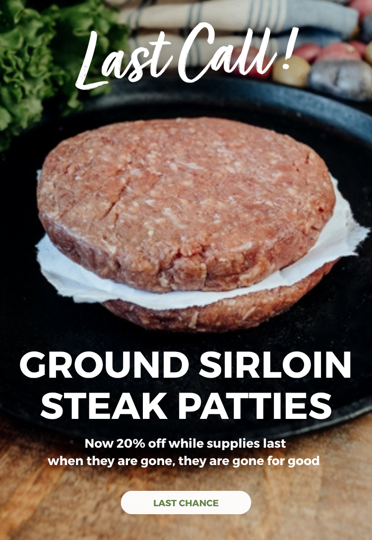 Ground Sirloin Steak Patties