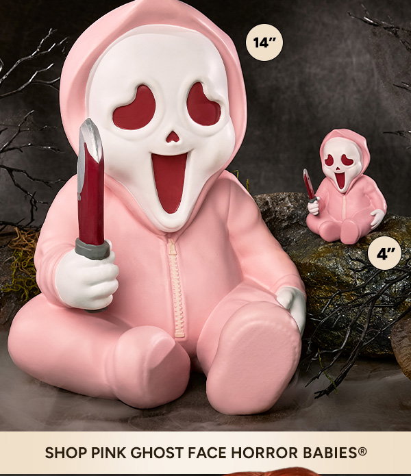 Shop Pink Ghost Face Horror Babies®