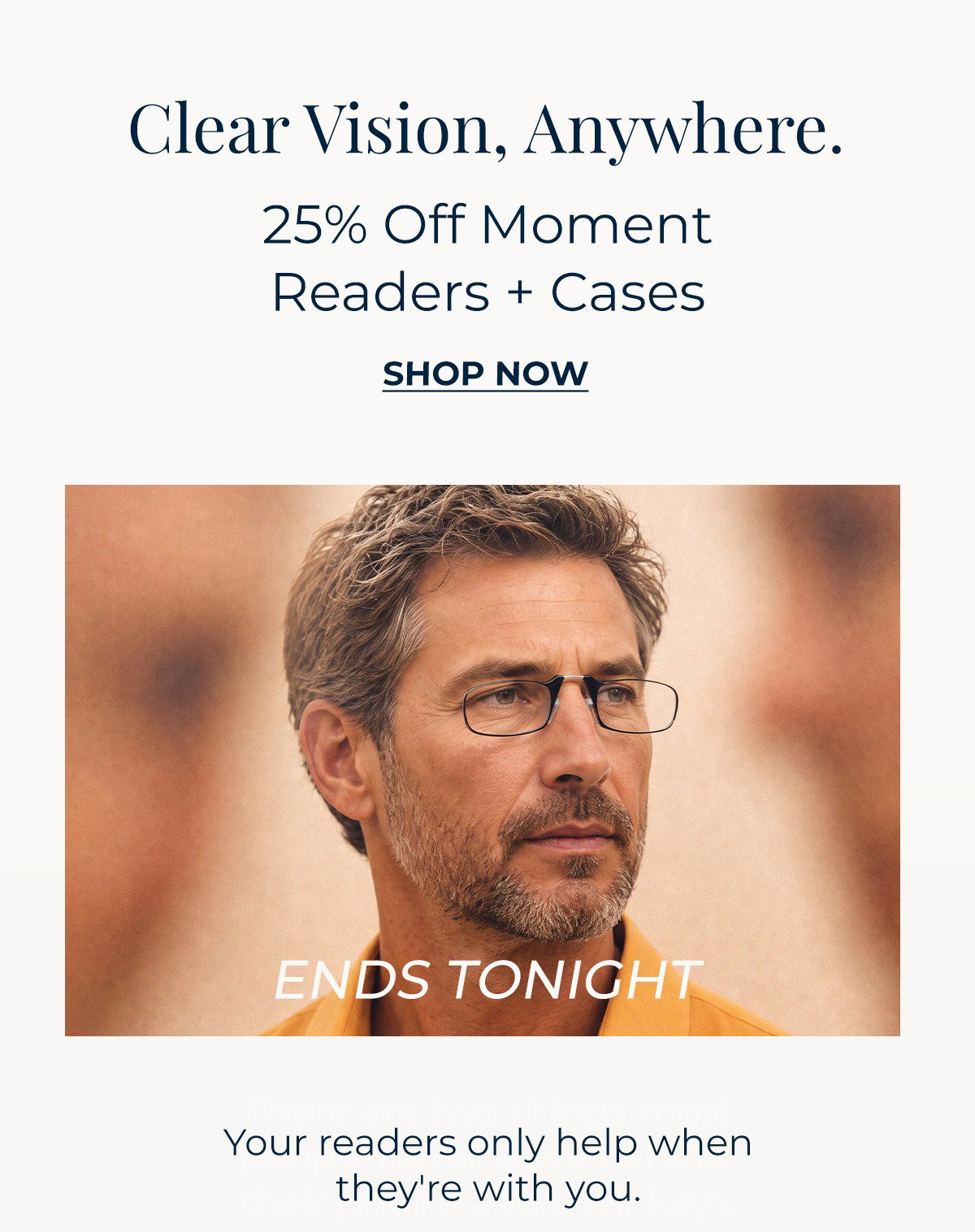25% Off Moment Readers + Cases