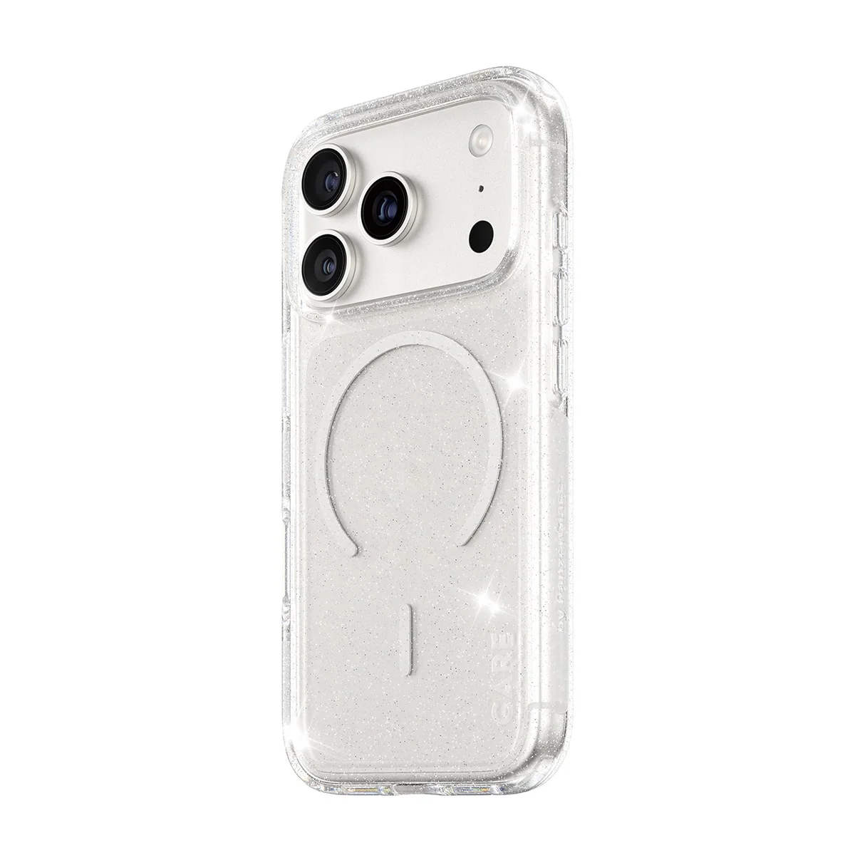 Image of CARE™ by PanzerGlass® Star Lit Case w. White MagSafe iPhone 17 Pro