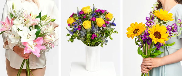Passende Blumengrüße per Post