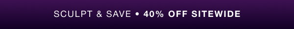 Shop 40% Off Sitewide