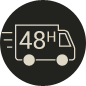 logo livraison en 48H
