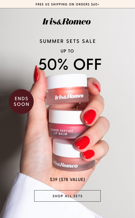 Up to 50% Off Sets