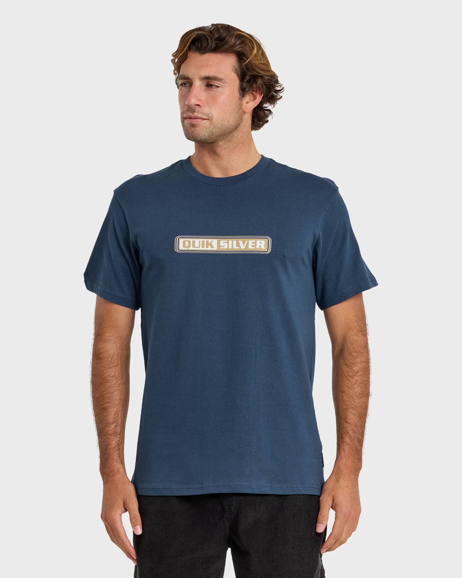 Image of Wrecking Orbit Short Sleeve T-Shirt - Dark Denim
