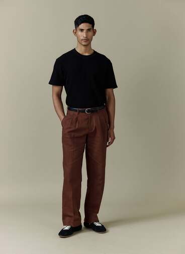 Pleated Tailored Trousers