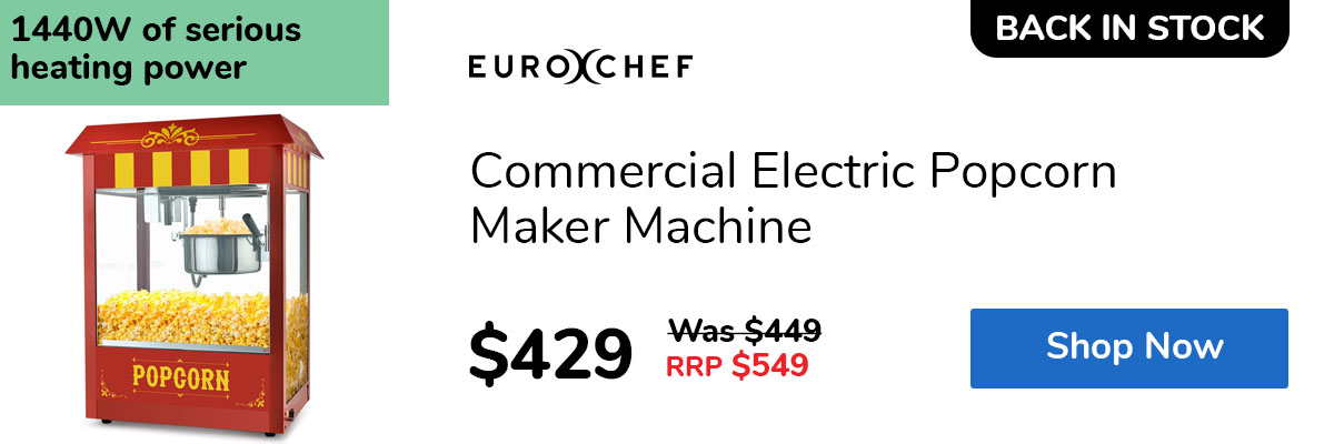 Commercial Electric Popcorn Maker Machine