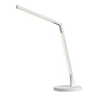 Miter 16.5 inch 12 watt White Table Lamp Portable Light by Kuzco Lighting