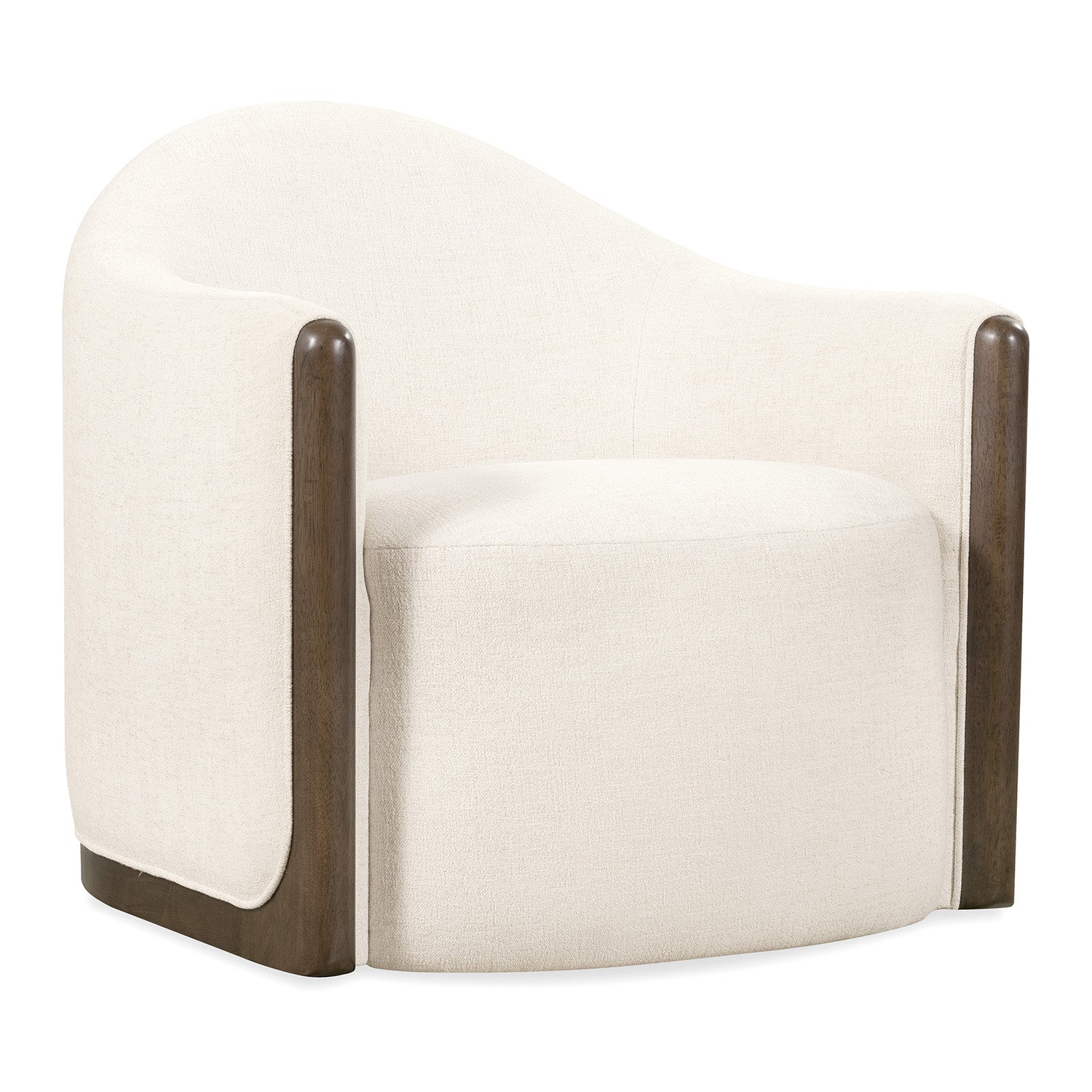 Image of Hooker Furniture Cora Beige Swivel Chair
