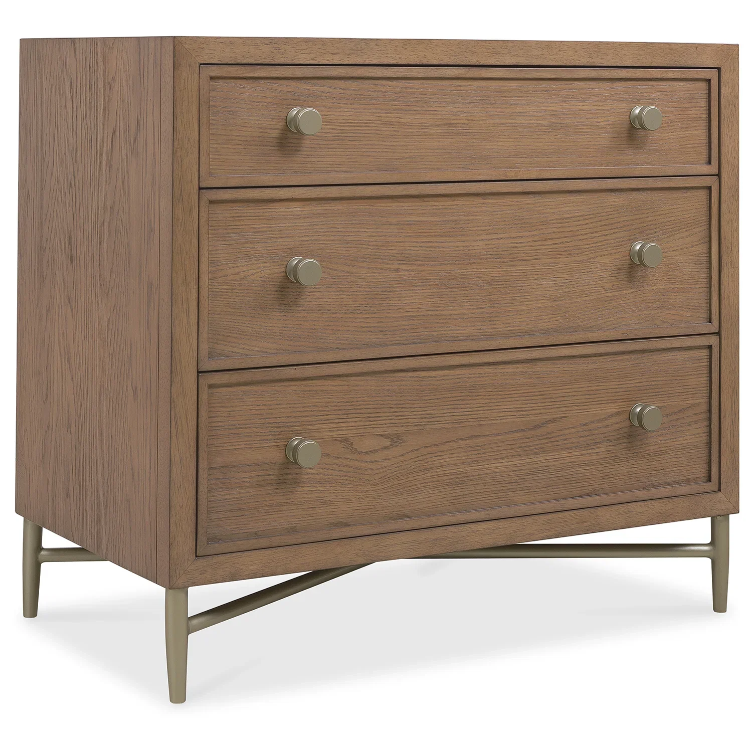 Image of Hooker Furniture Sonnet Three-Drawer Nightstand