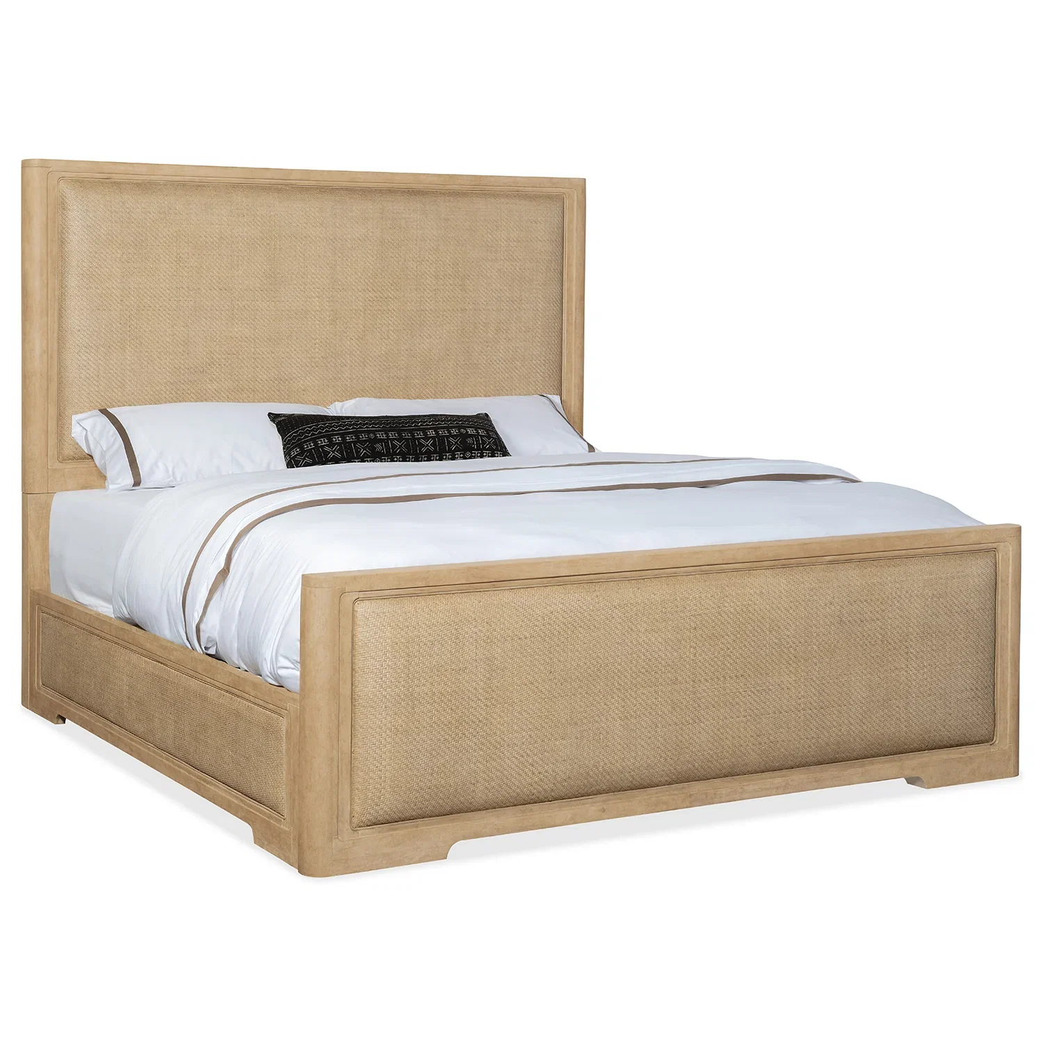 Image of Hooker Furniture Retreat Cane Panel Bed