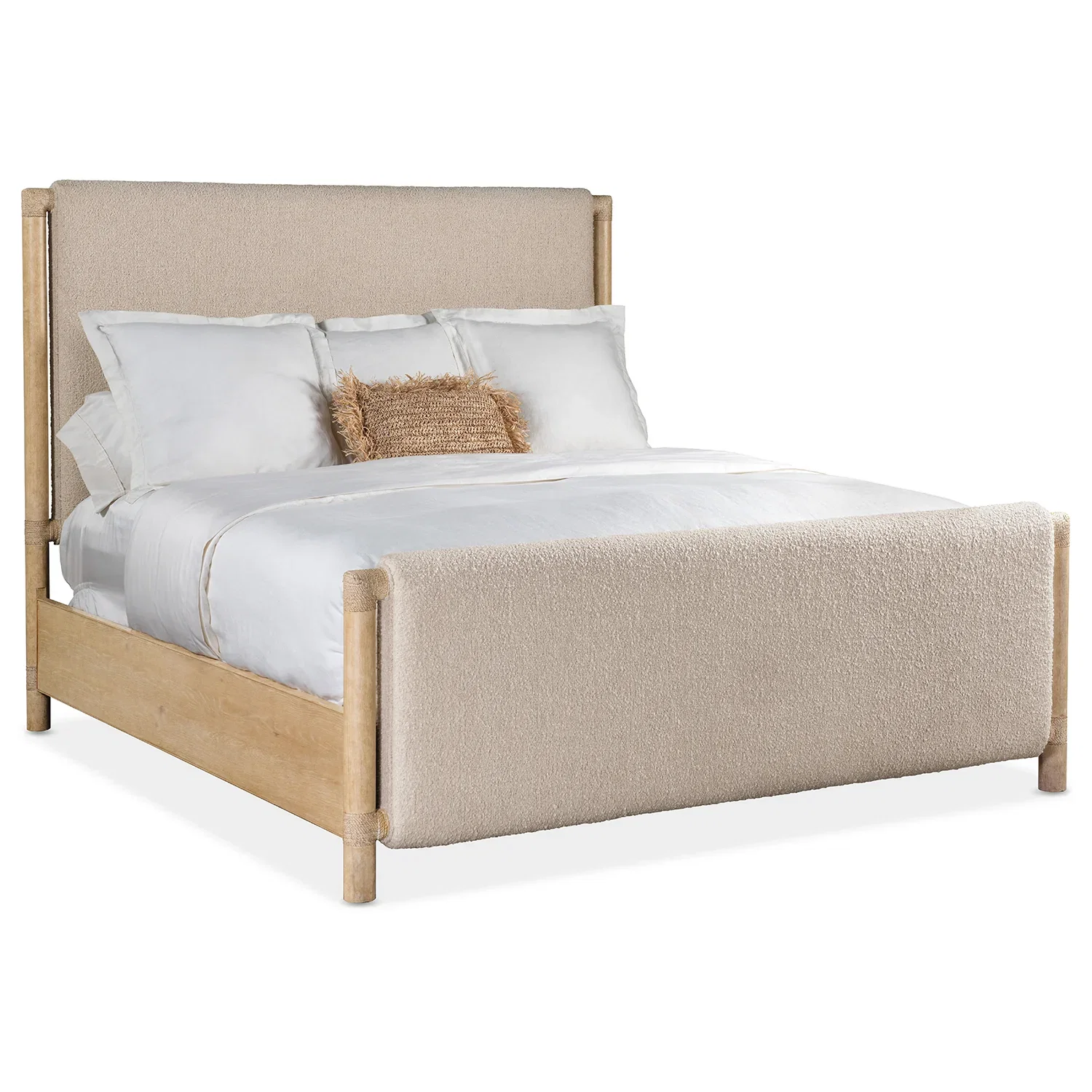 Image of Hooker Furniture Retreat Upholstered Panel Bed