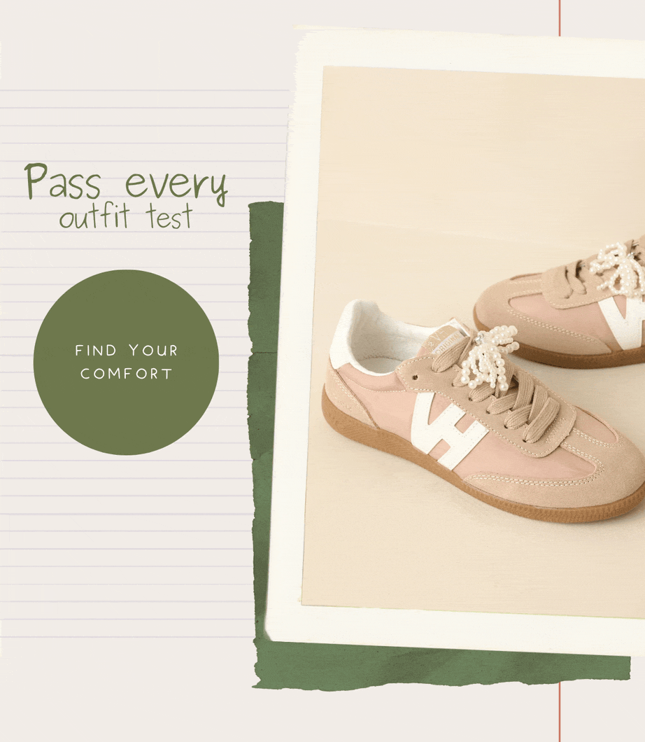 "Pass every outfit test. Find your comfort. Shop Shoes."