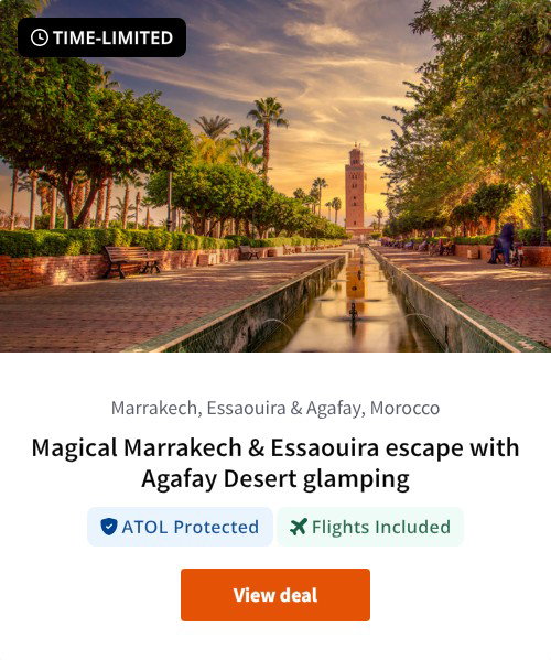 Magical Marrakech &amp; Essaouira escape with Agafay Desert glamping