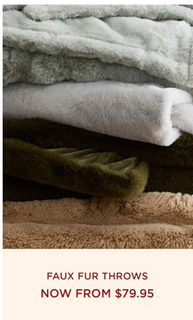Faux Fur Throws