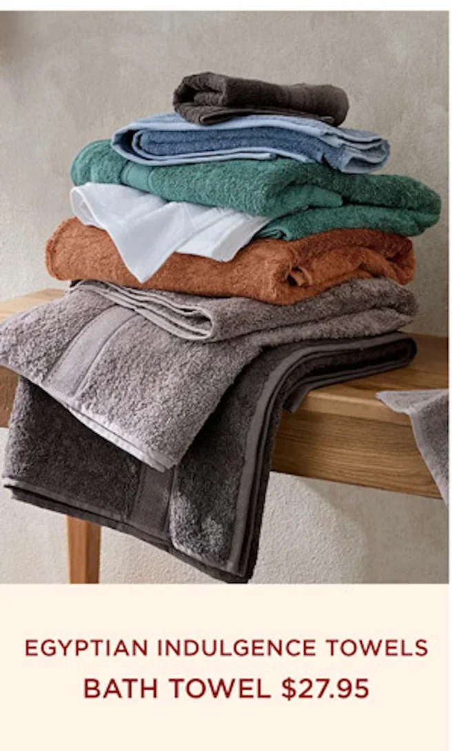 Egyptian Indulgence Towels