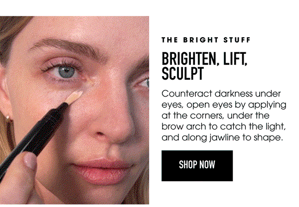 Complexion rescue 3-in-1 eye brightener application