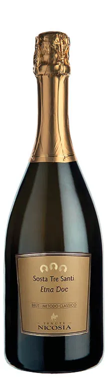 Etna DOC Brut Metodo Classico Sosta Tre Santi Nicosia 2020