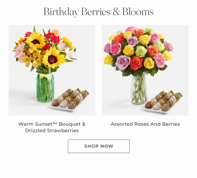 Birthday Berries & Blooms