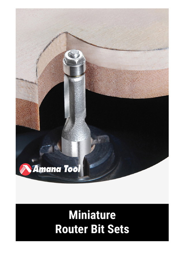 Miniature Router Bit Sets