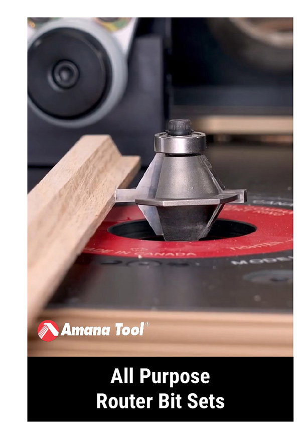 All Purpose Router Bit Sets