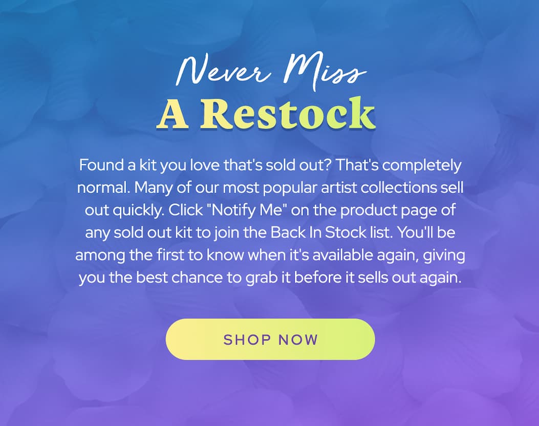 Don't Miss a Restock