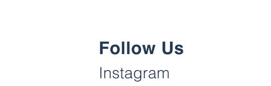 Follow Us on Instagram