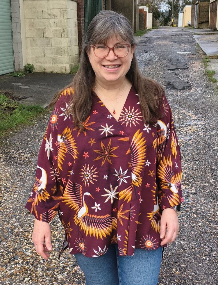 Muddle and Grace in the Victoria Blouse